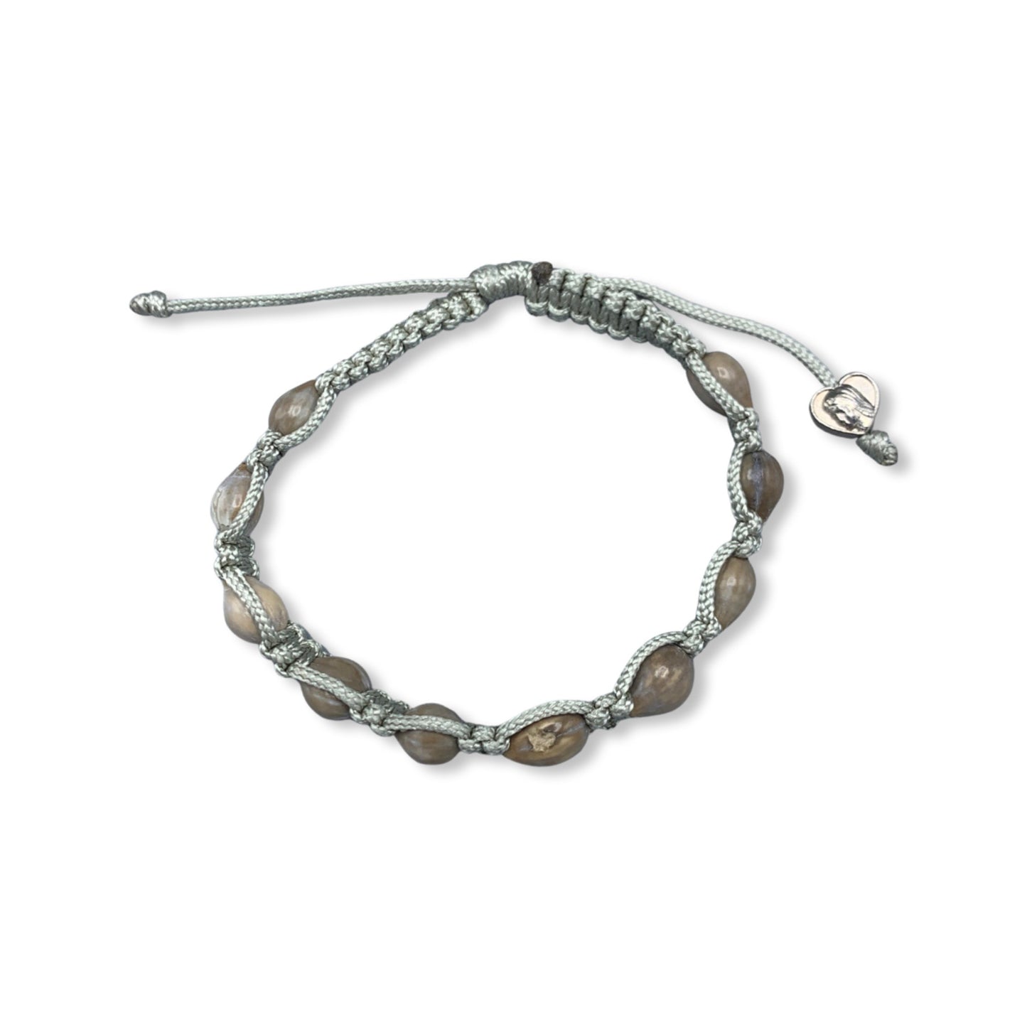 Job's Tears Cord Decade Rosary Bracelet