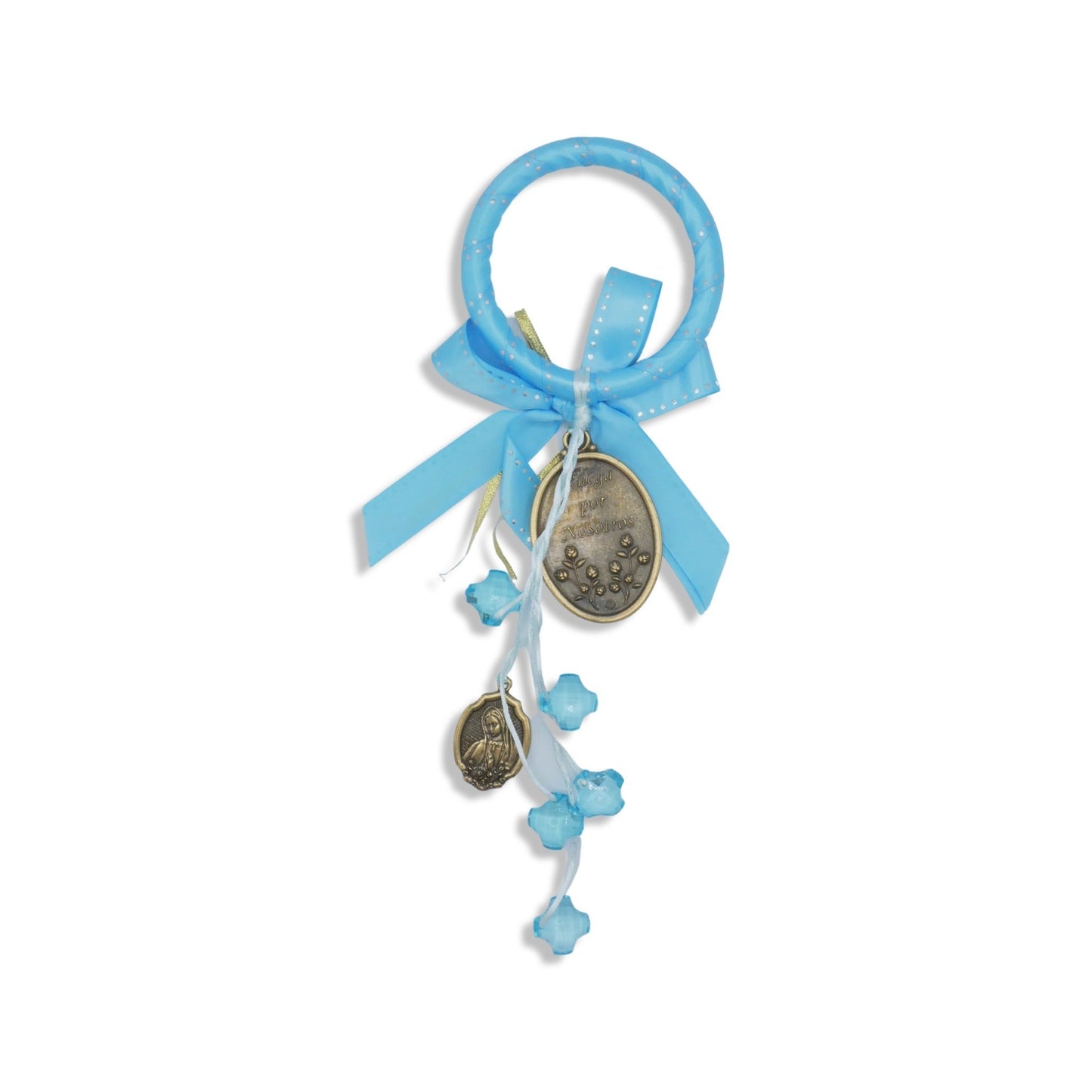 Blue Guadalupe Door Hanger