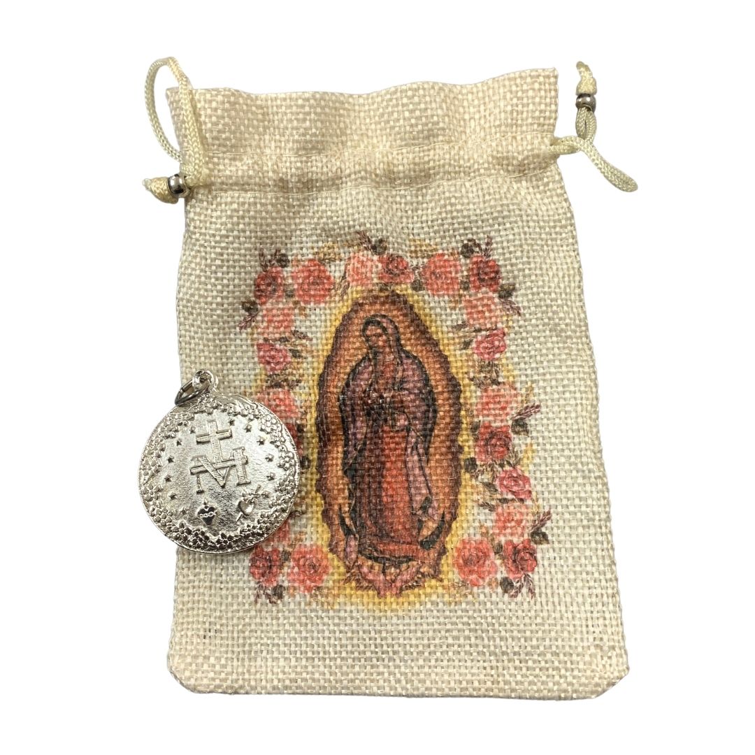 Guadalupe Medal with Pouch