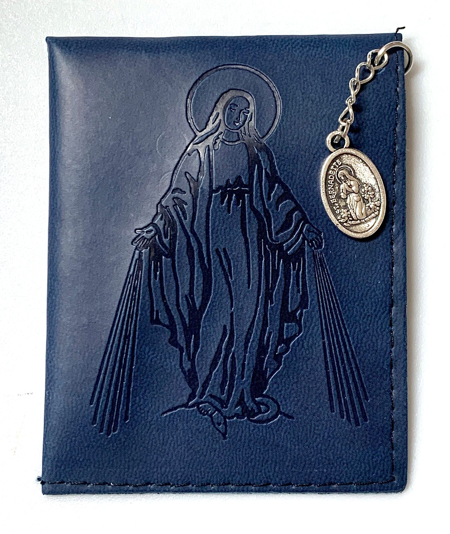 Square Lourdes Rosary Pouch