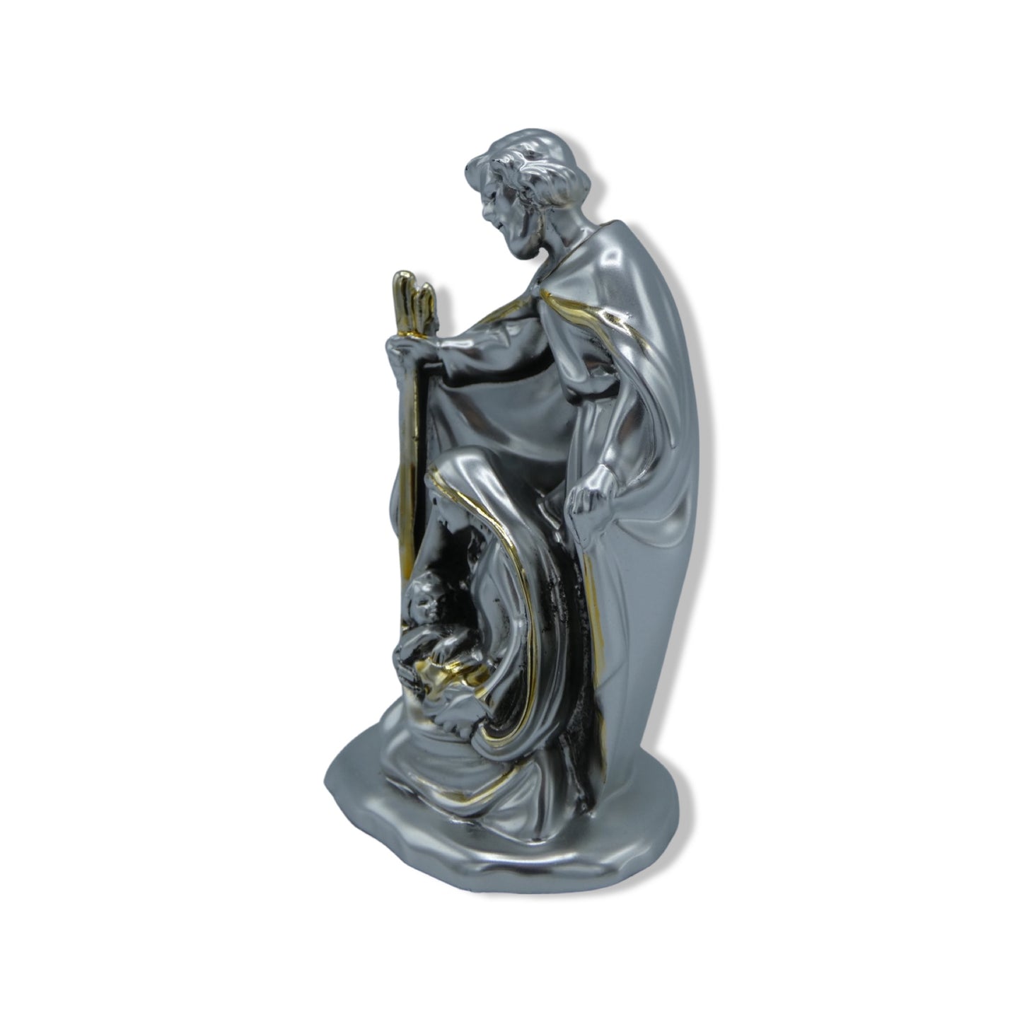 Holy Family Silver Statue