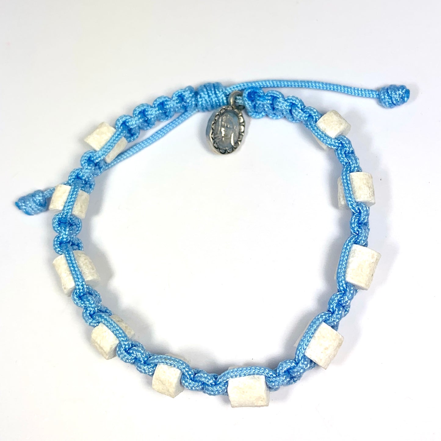 Stone Decade Rosary Bracelet of Assorted Styles