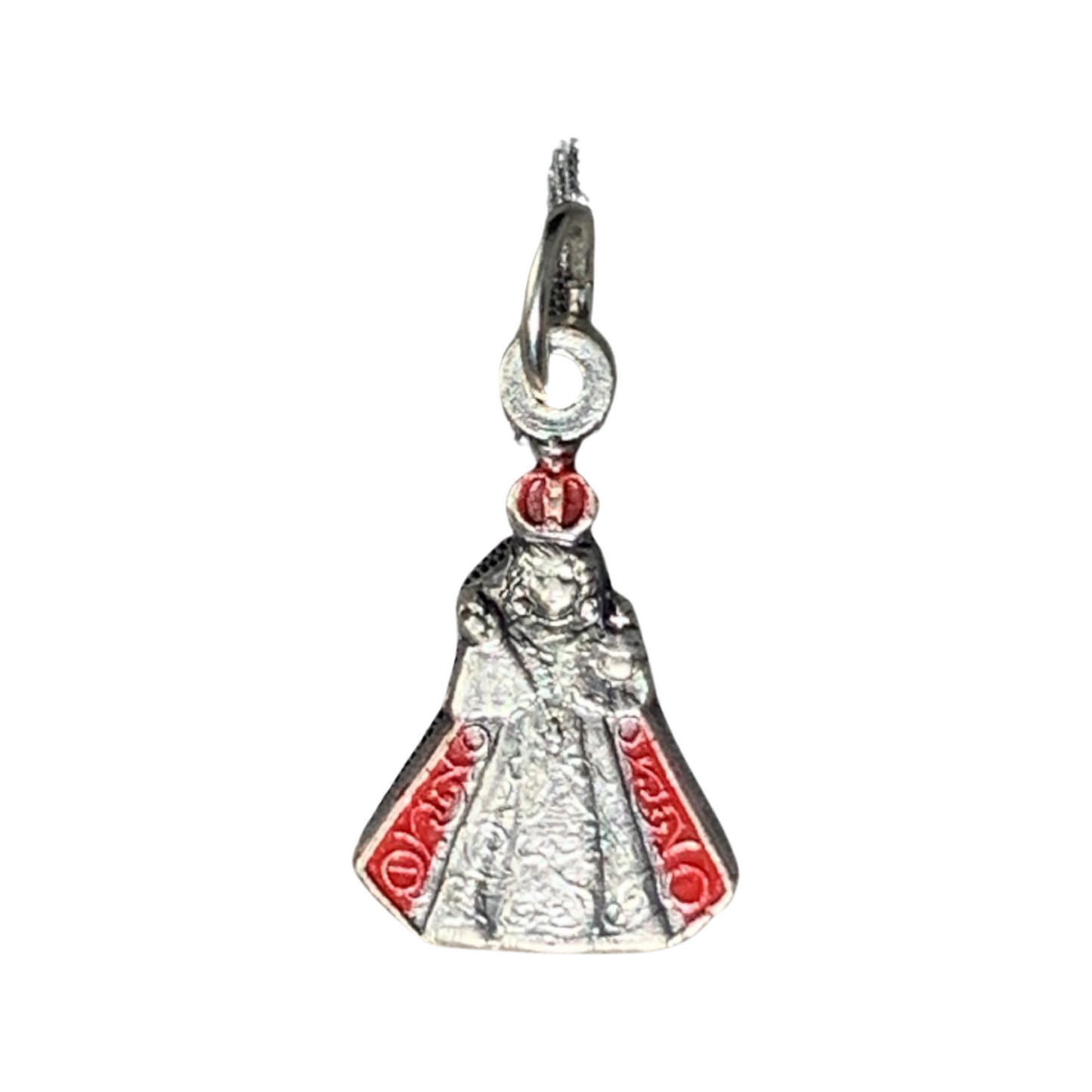 Infant Jesus of Prague Statue Pendant