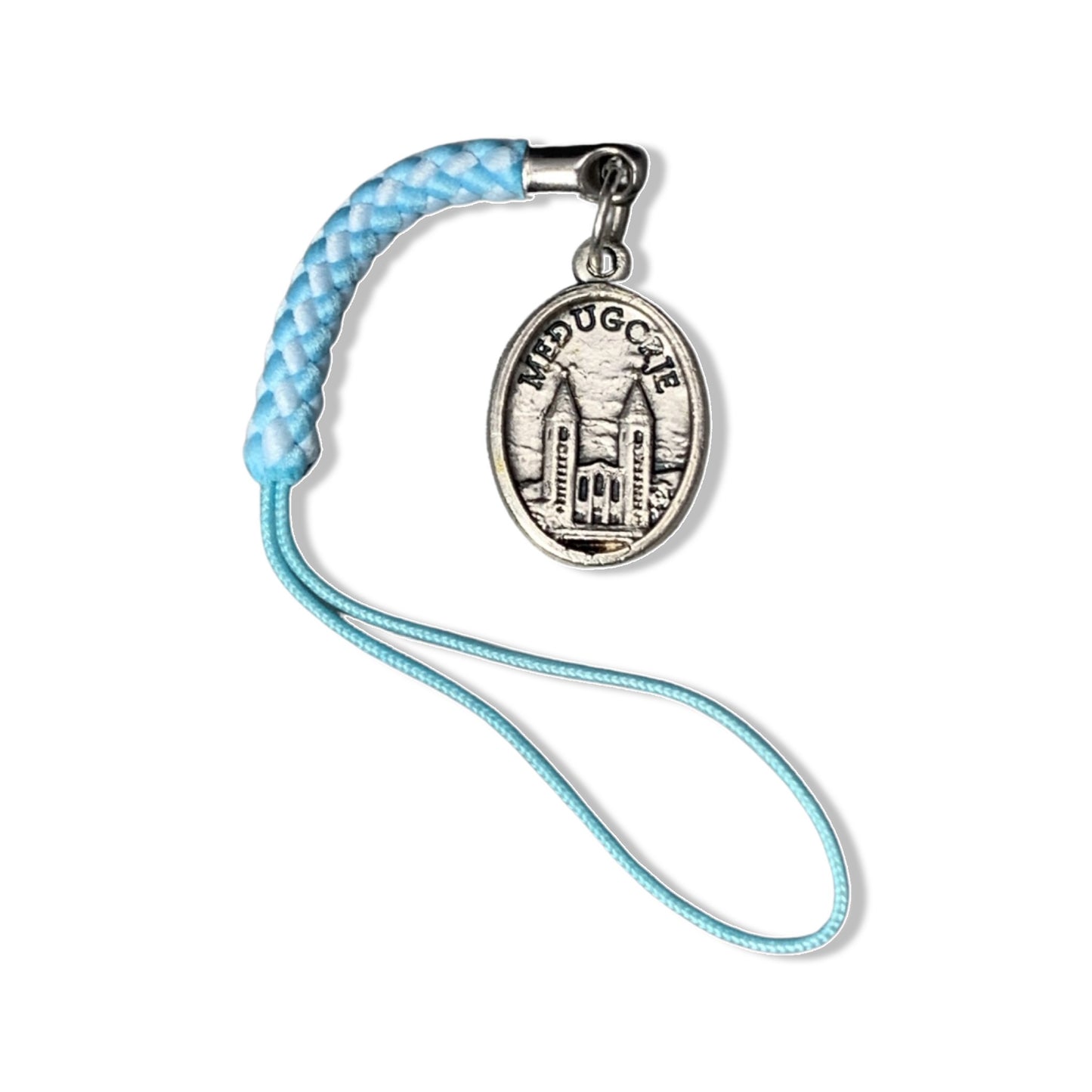 Lanyard with Medal of Our Lady Queen of Peace of Assorted Colors