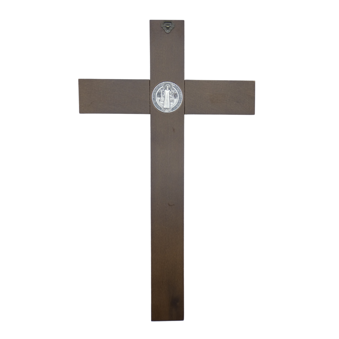 Walnut Colored St. Benedict Crucifix