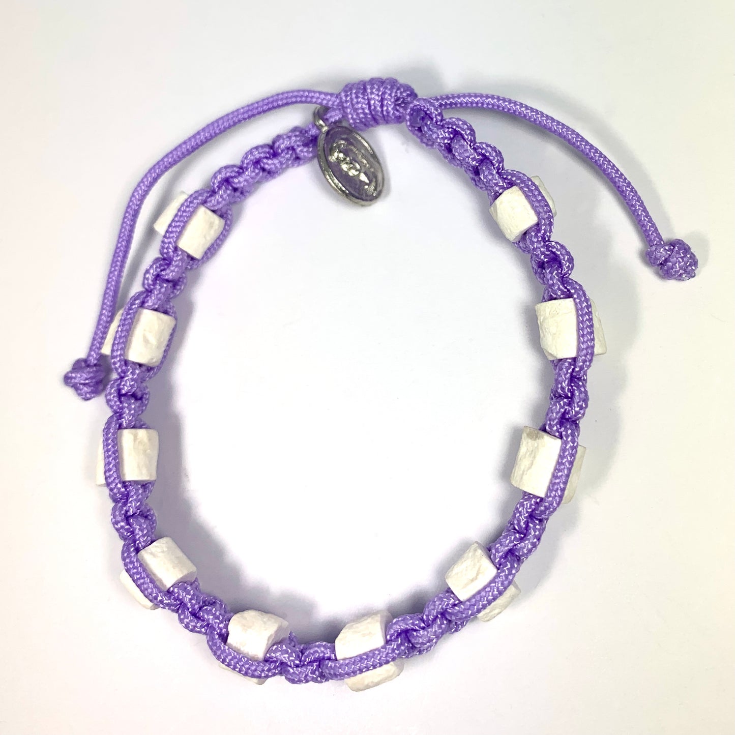 Stone Decade Rosary Bracelet of Assorted Styles