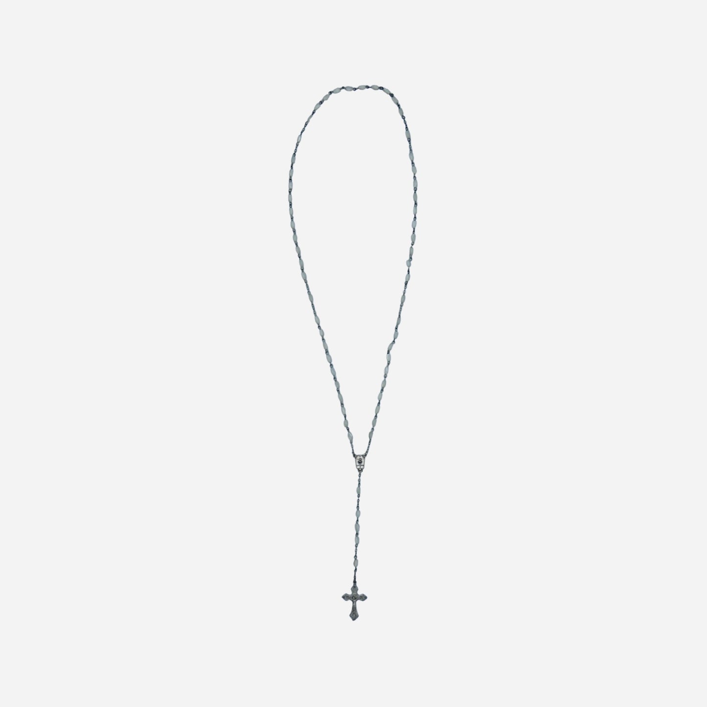 Mother of Pearl Lourdes Rosary with Water