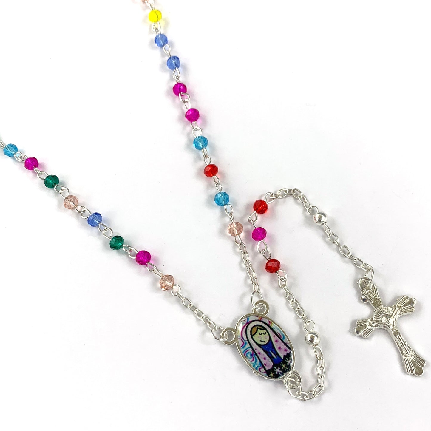 Guardian Angel Rosary with Case of Assorted Styles