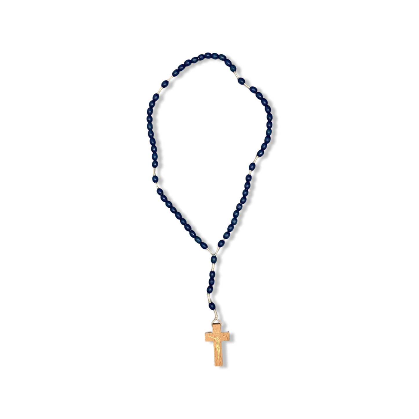 Blue Queen of Peace Rosary