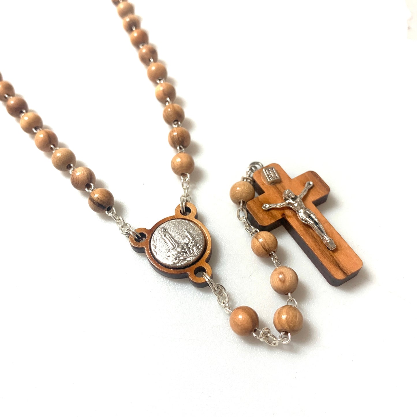 Olive Wood Fatima Rosary