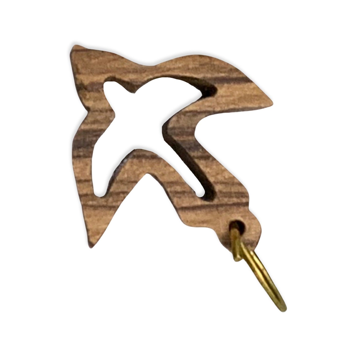 Olive Wood Holy Spirit Pendant