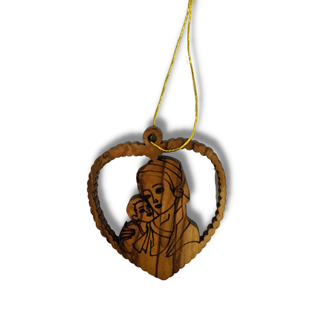 Olive Wood Ornament