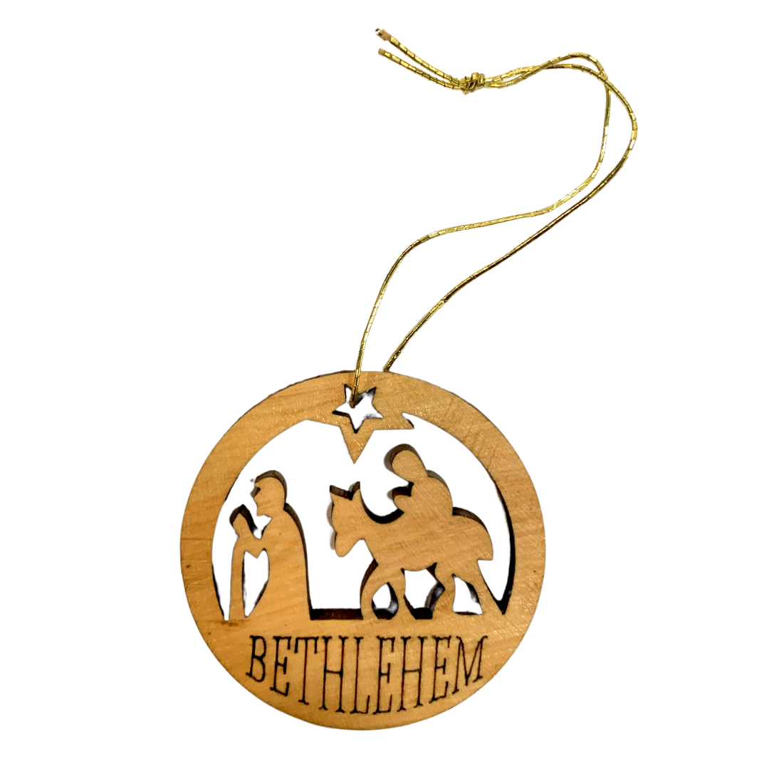 Olive Wood Ornament