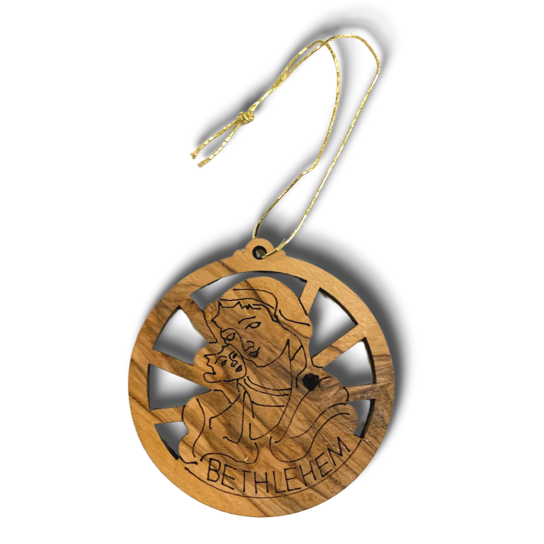 Olive Wood Ornament