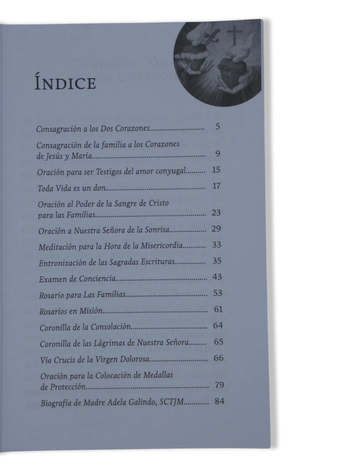 Oraciones de la Familia de los Corazones Traspasados de Jesús y María by Mother Adela, SCTJM