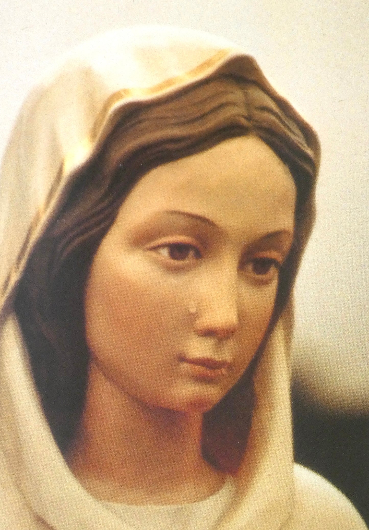 Our Lady of Mystical Rose Crying Print