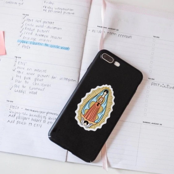 La Guadalupana Sticker