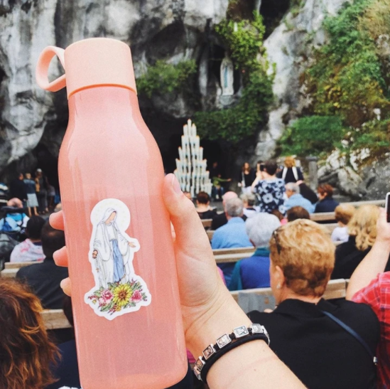 Our Lady of Lourdes Sticker