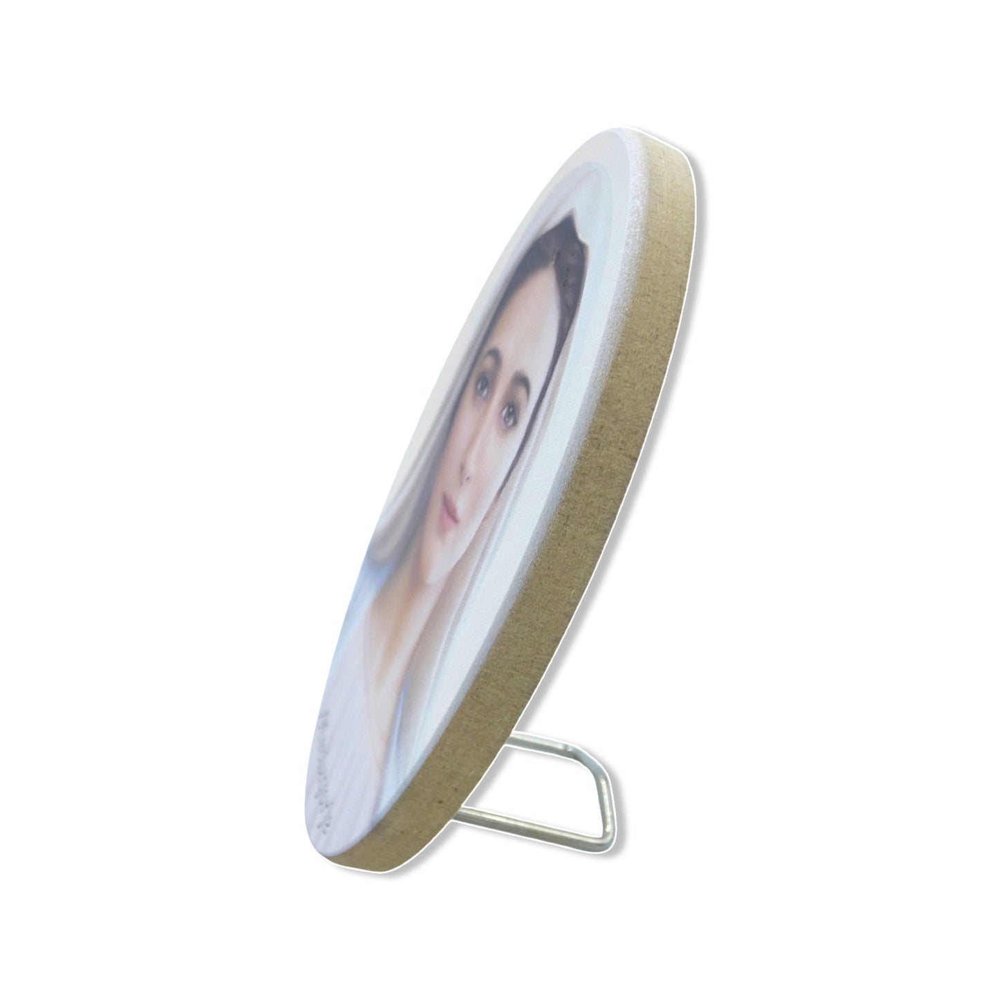 Oval Our Lady Queen of Peace Image