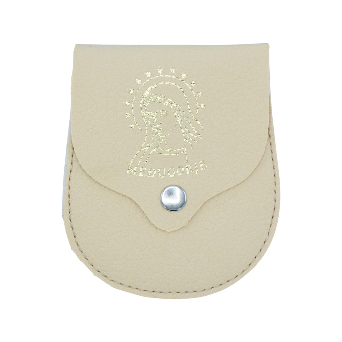 Queen of Peace Leather Pouch of Assorted Colors