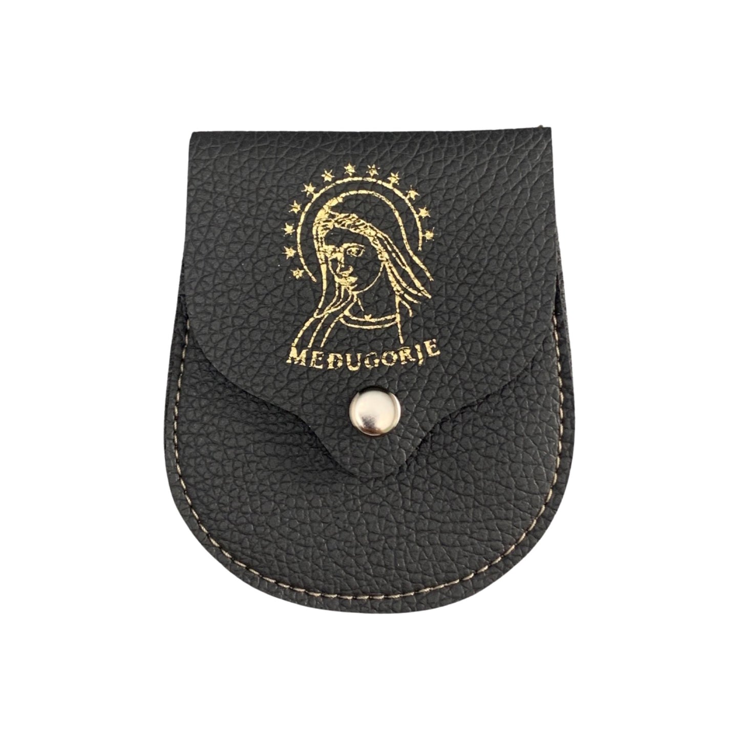 Queen of Peace Leather Pouch of Assorted Colors