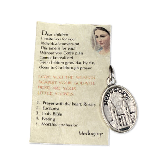 Queen of Peace Medal with Image