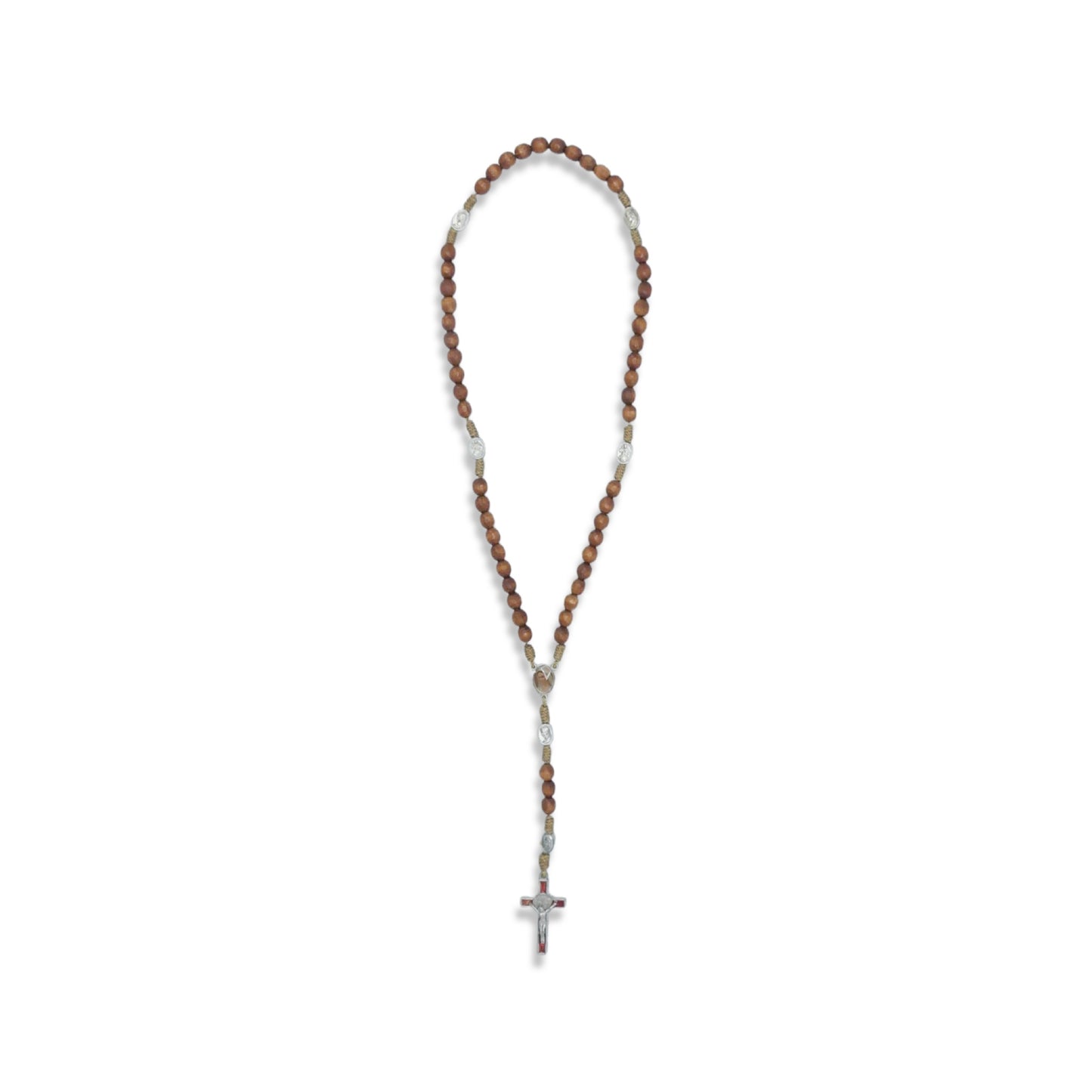 Queen of Peace Rosary with St. Benedict Crucifix