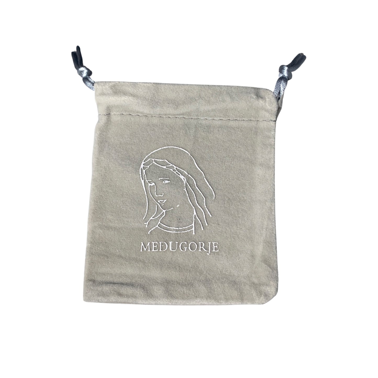 Queen of Peace Velvet Pouch of Assorted Colors