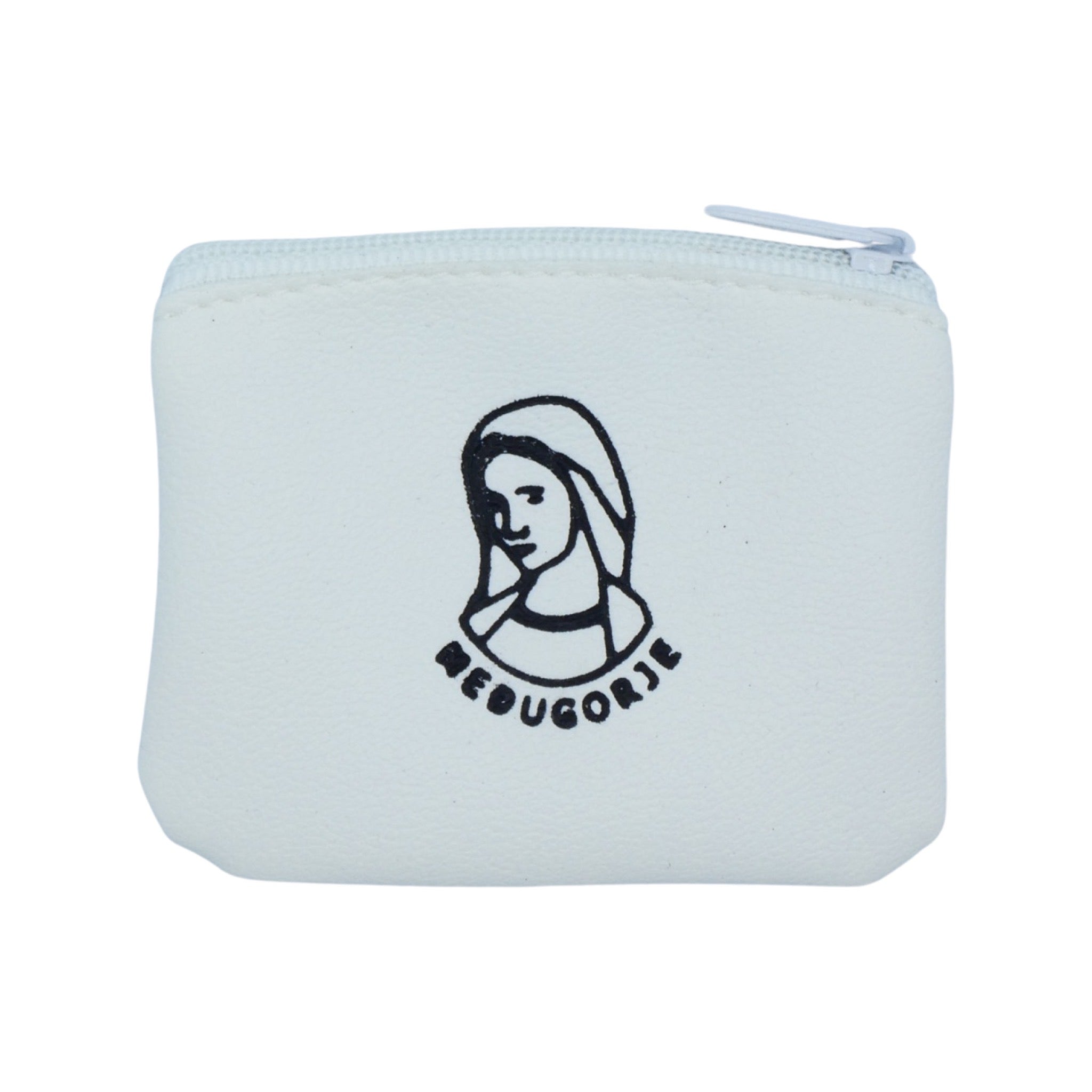 Queen of Peace Vinyl Zipper Pouch of Assorted Colors – Triumph of Love