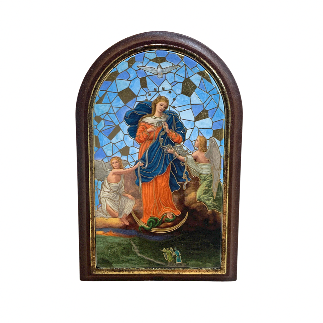 Our Lady Undoer of Knots Mosaic Image