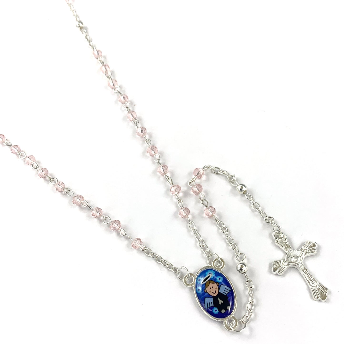 Guardian Angel Rosary with Case of Assorted Styles