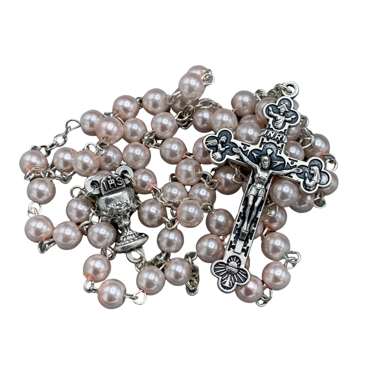 Pearl First Communion Rosary