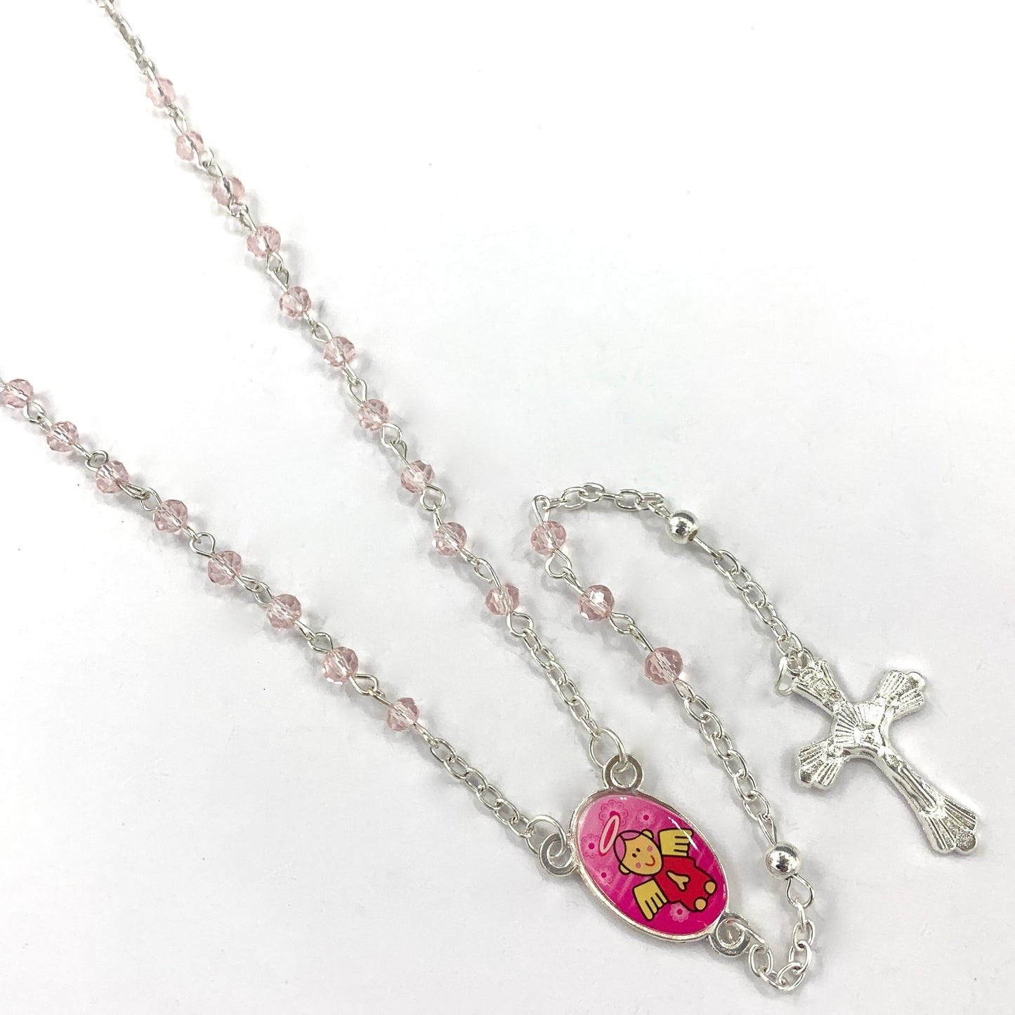 Guardian Angel Rosary with Case of Assorted Styles