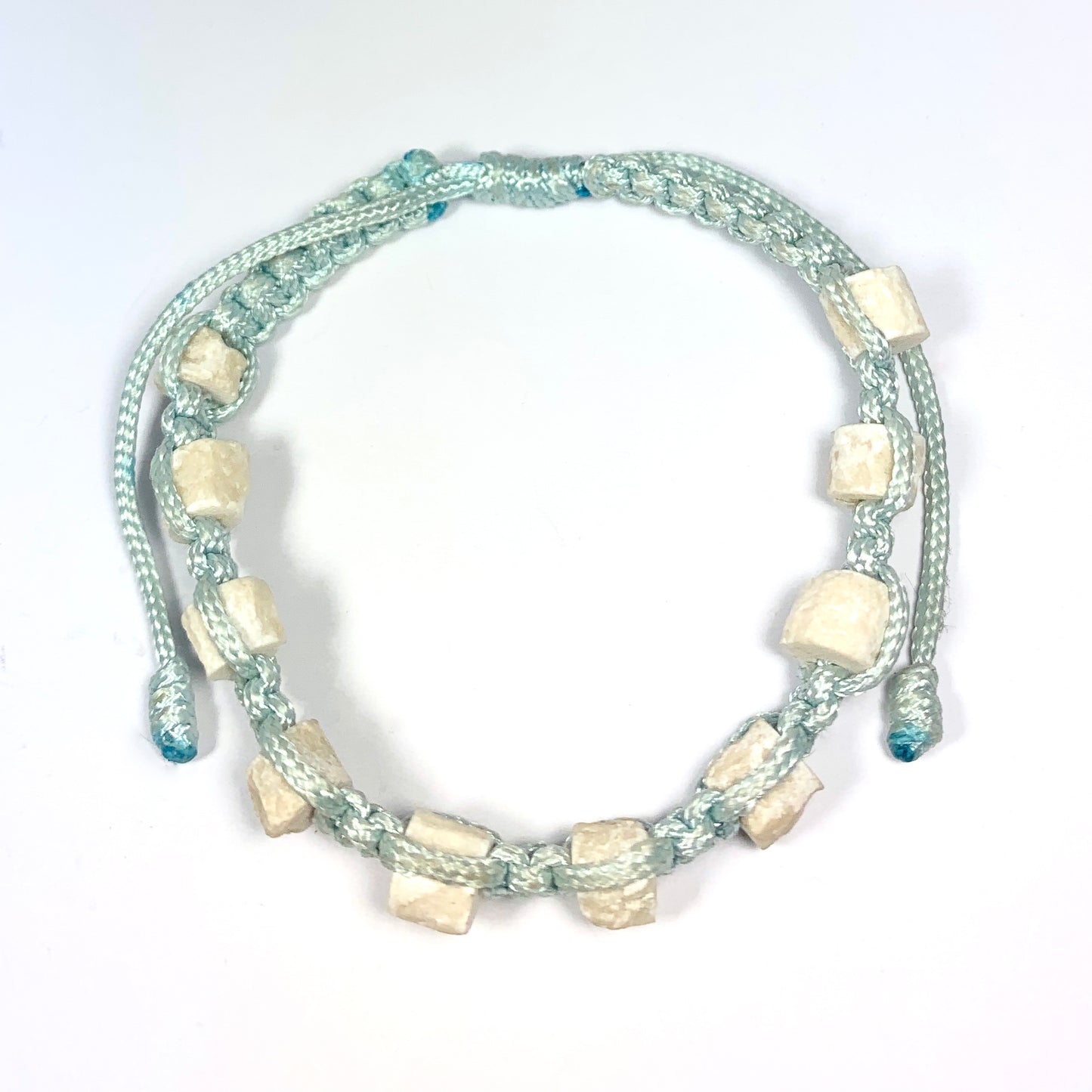 Stone Decade Rosary Bracelet of Assorted Styles