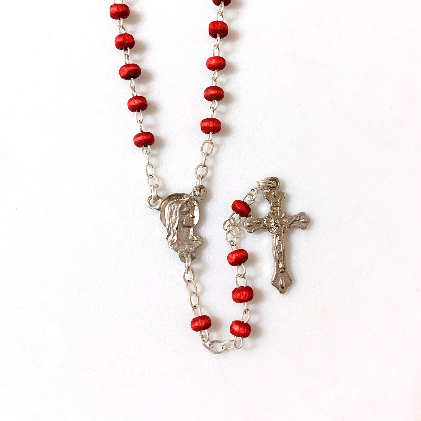 Tiny Rose Lourdes Rosary of Assorted Styles
