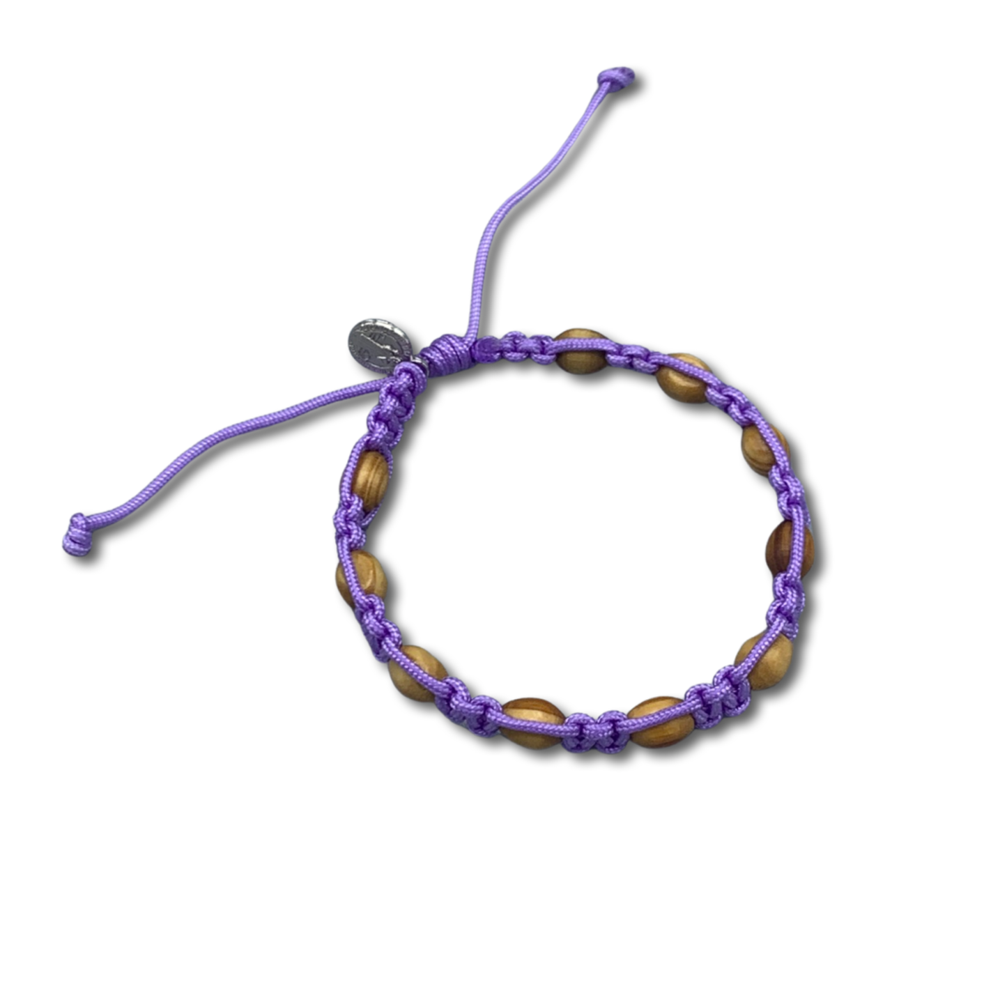 Wood Decade Rosary Bracelet