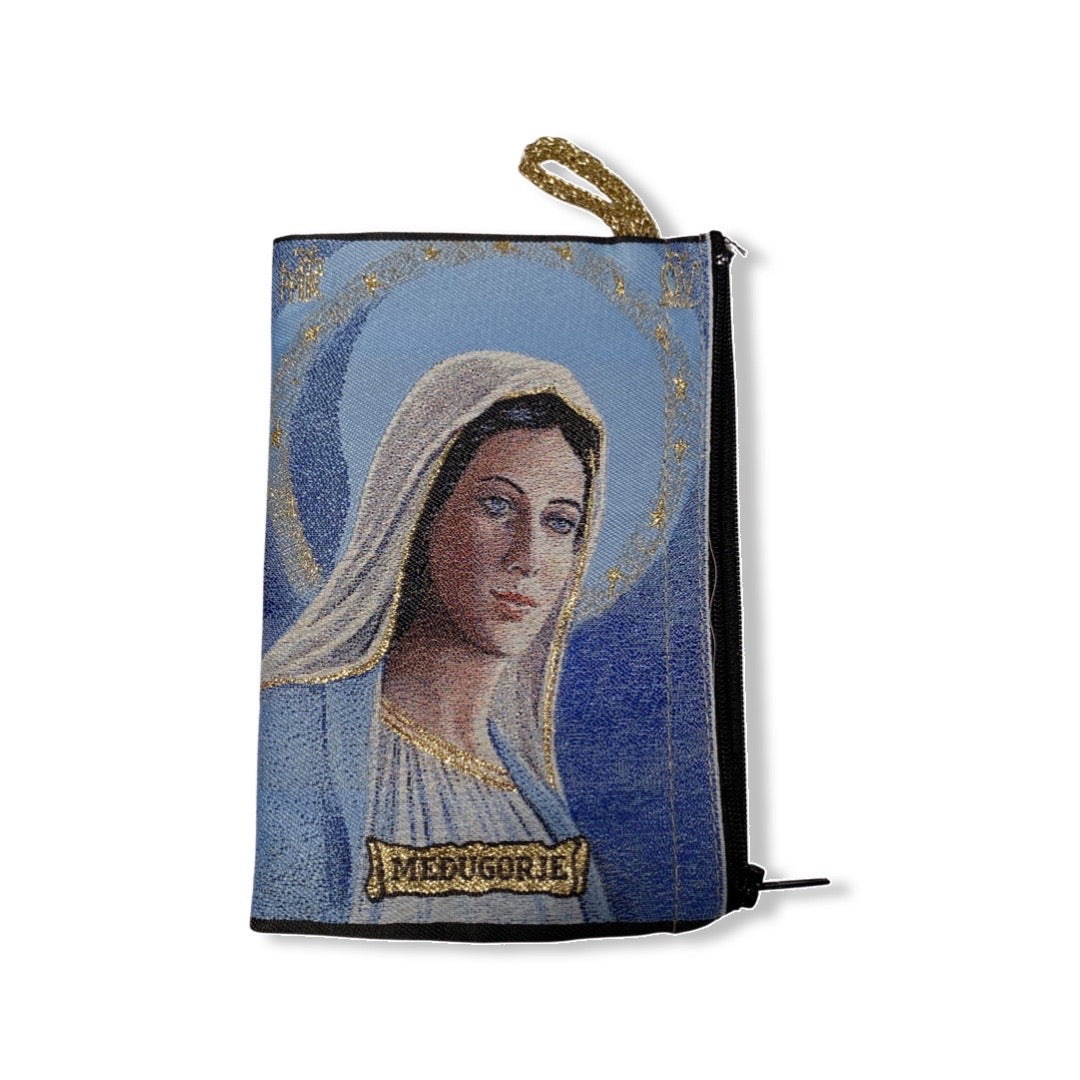 Queen of Peace Fabric Pouch