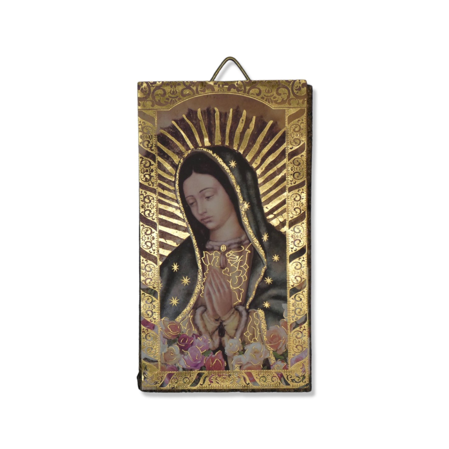 Rectangular Guadalupe Plaque