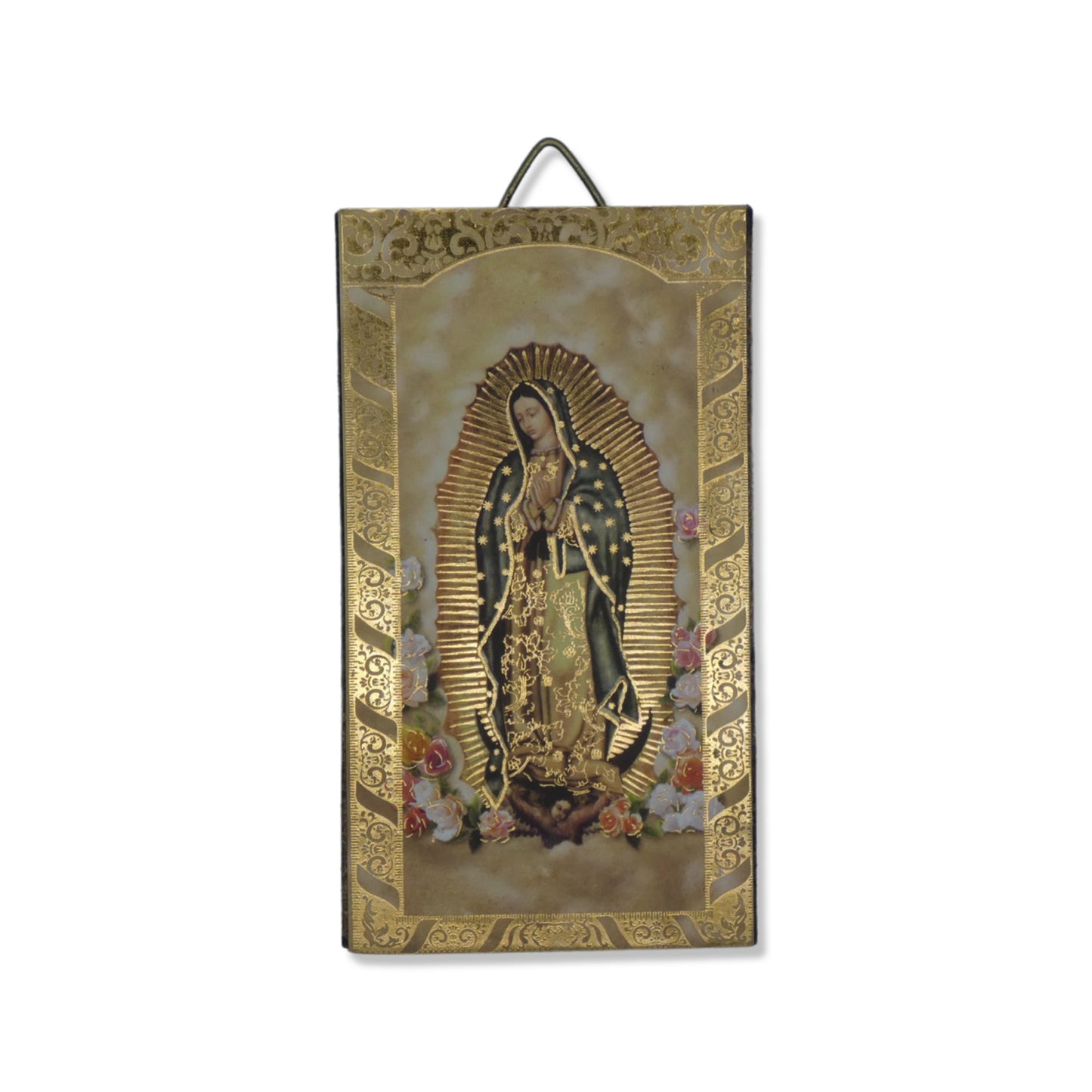 Rectangular Guadalupe Plaque