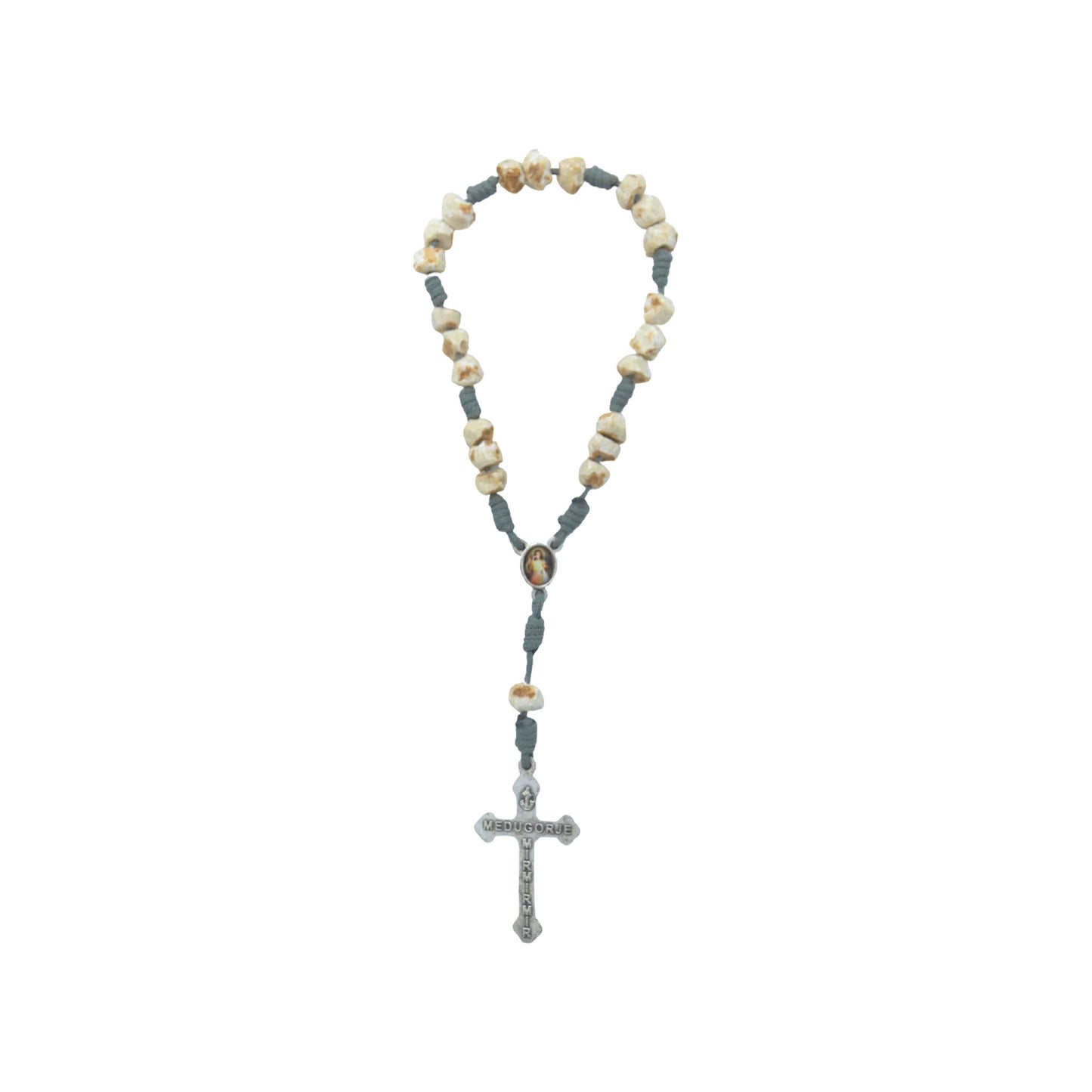 Rocky Stone Beads Chaplet of Peace
