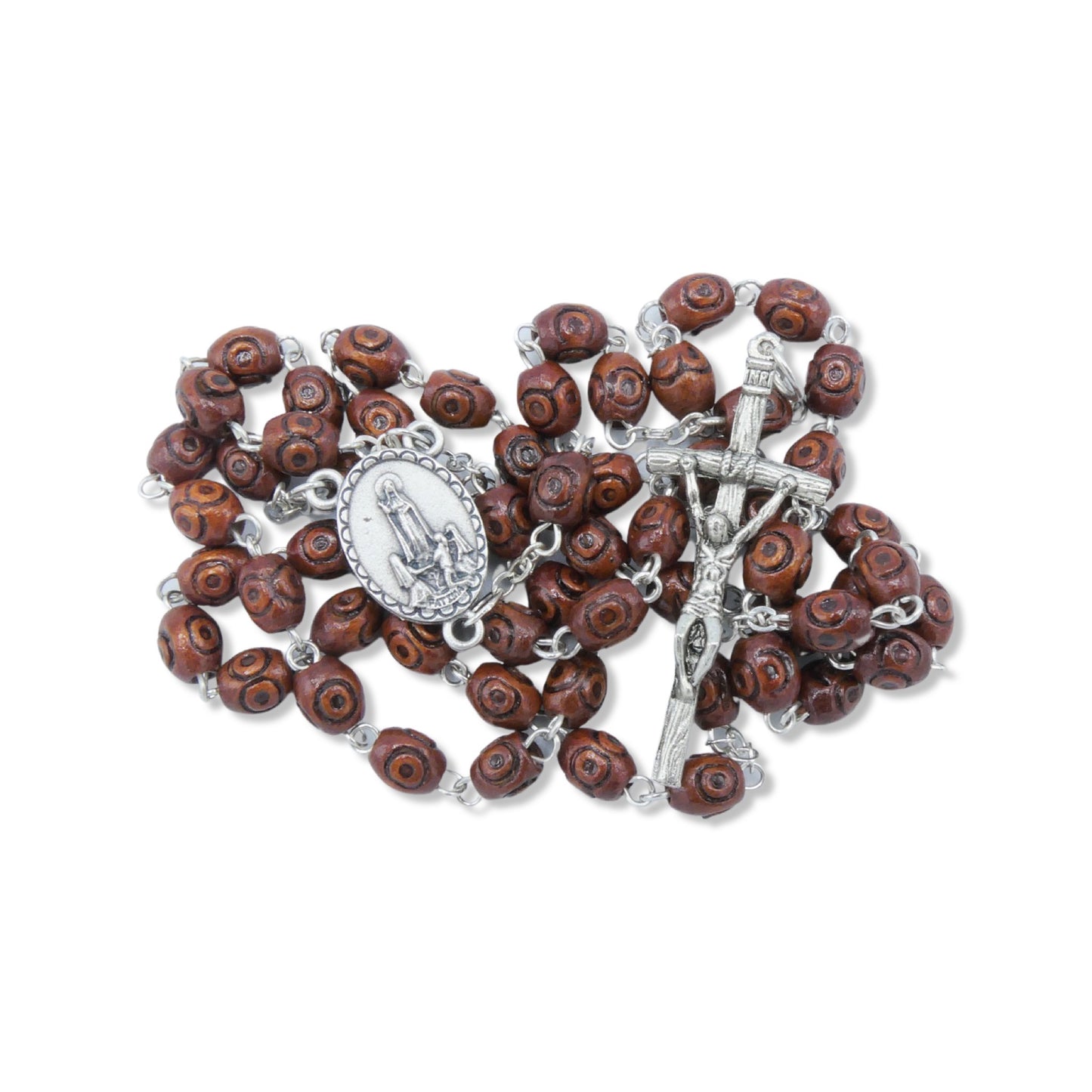 Rose Beads Fatima Rosary
