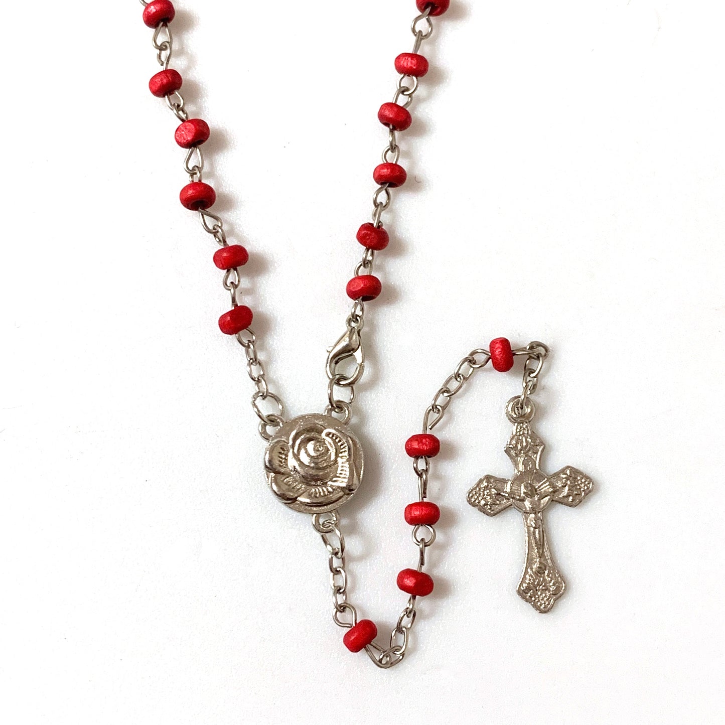 Tiny Rose Lourdes Rosary of Assorted Styles