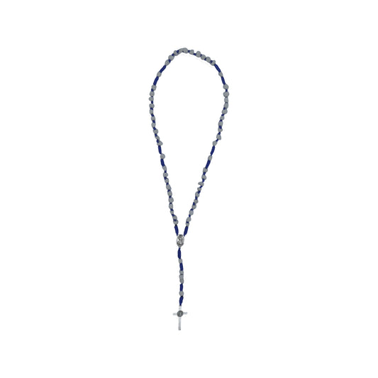 Queen of Peace Stone Rosary with St. Benedict Crucifix