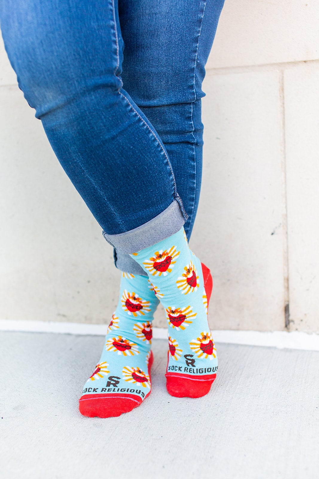 Sacred Heart Socks