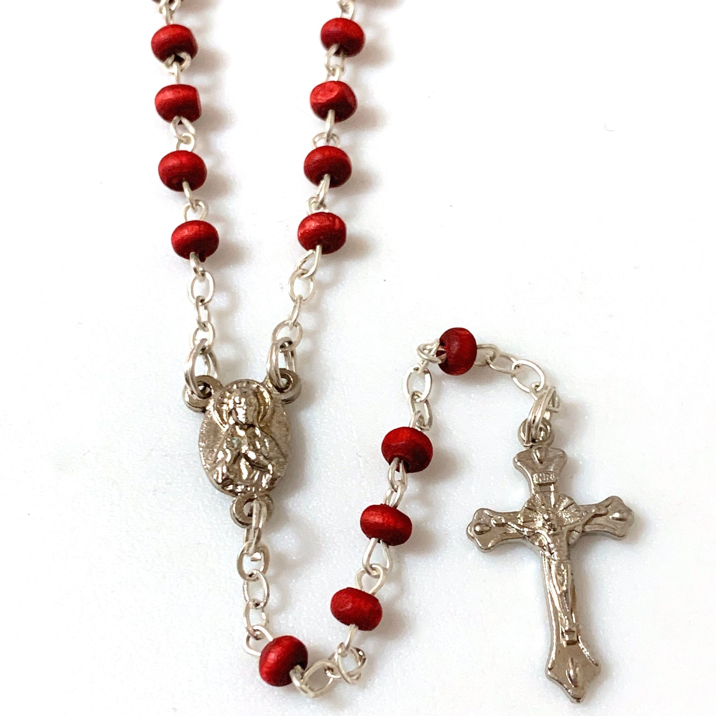 Tiny Rose Lourdes Rosary of Assorted Styles