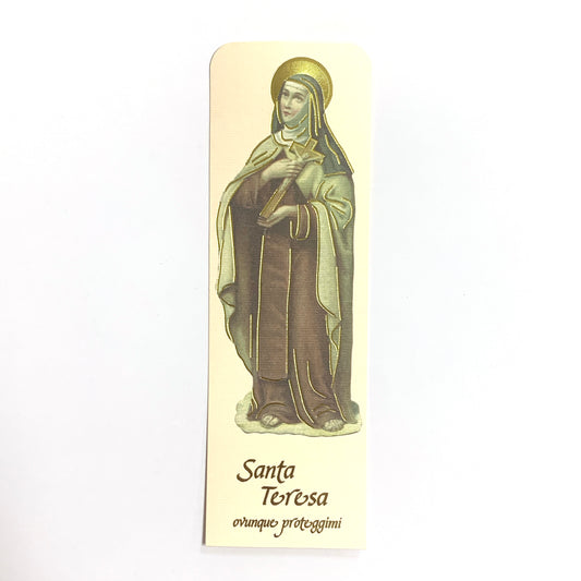 Santa Teresa Prayer Card