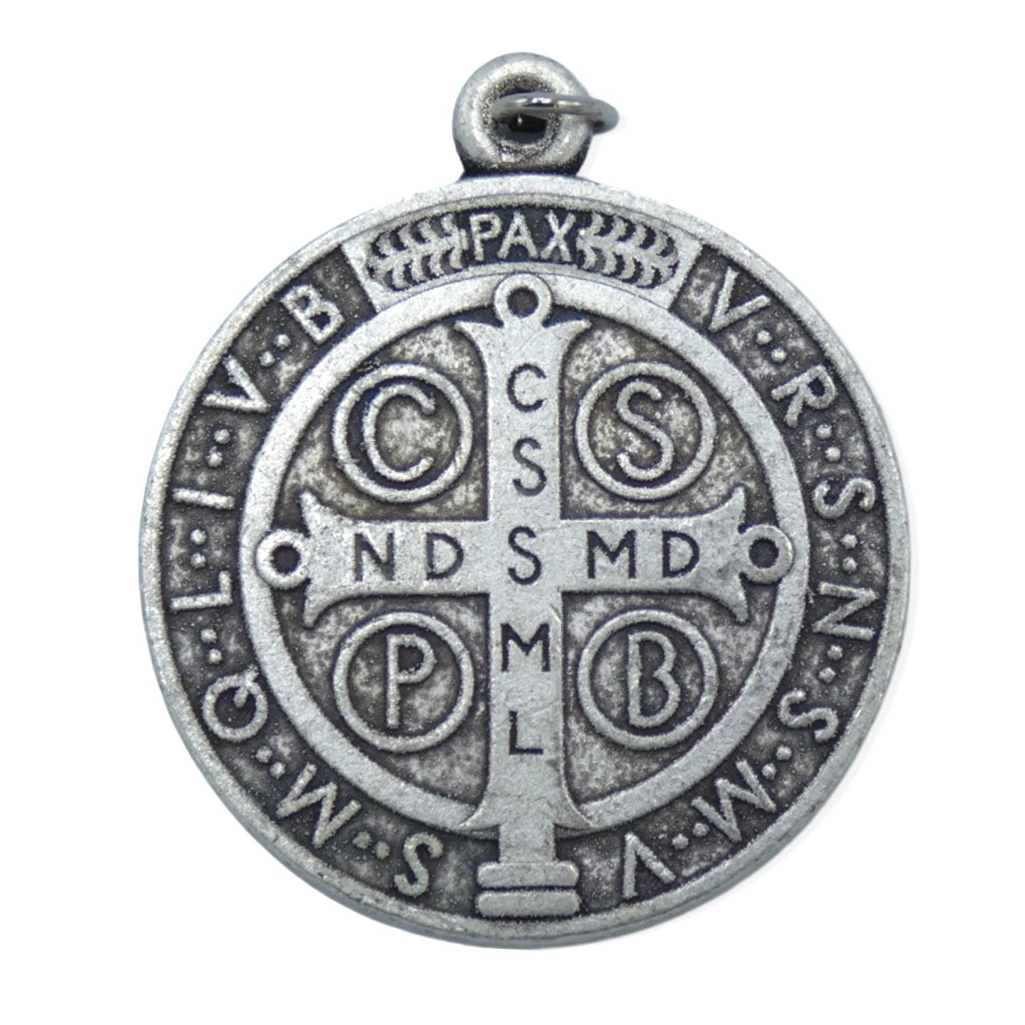 Silver Circle St. Benedict Medal