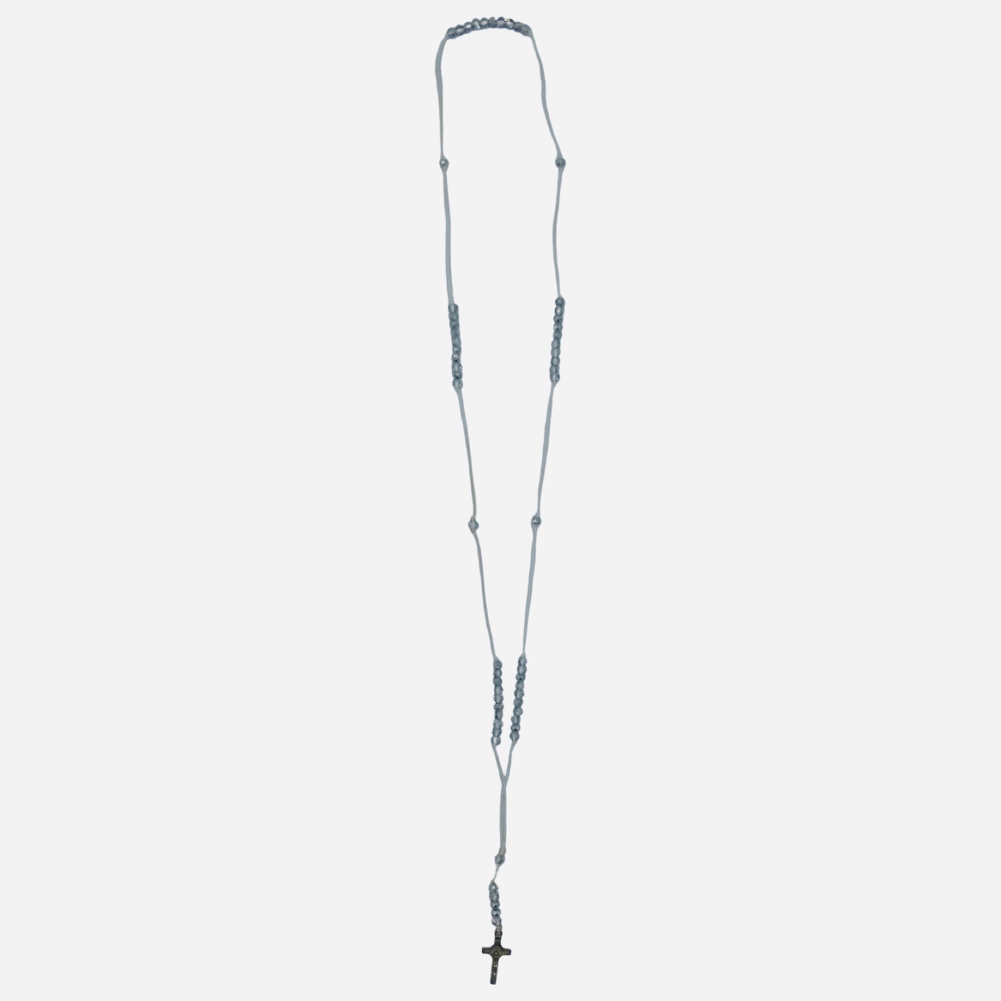 Delicate Rosary Necklace of Assorted Colors