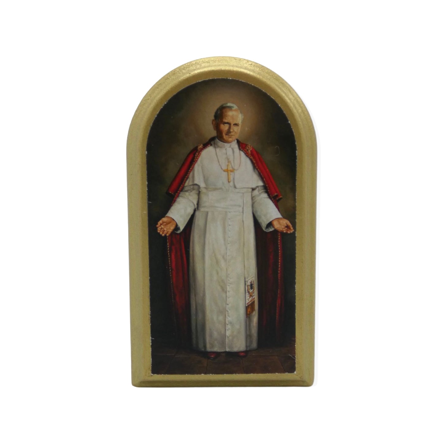 Red Arched St. John Paul II Image