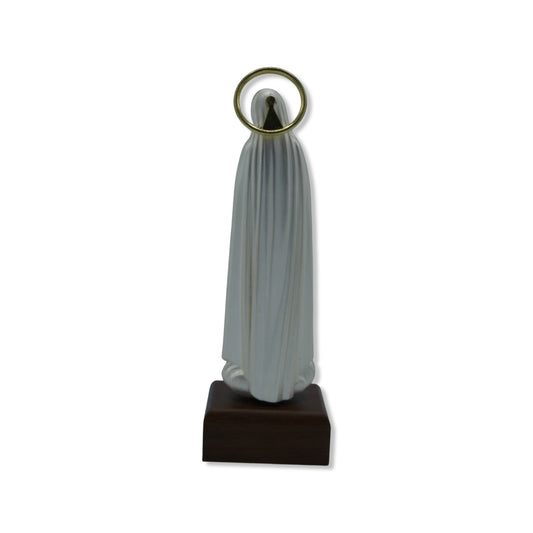 Small Silver Fatima Statue